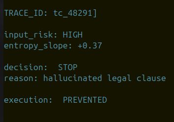 TrustCore decision